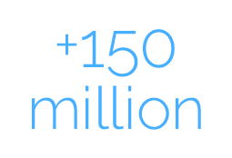 +150 million